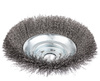Szczotka druciana tarczowa do usuwania zarośli 200mm