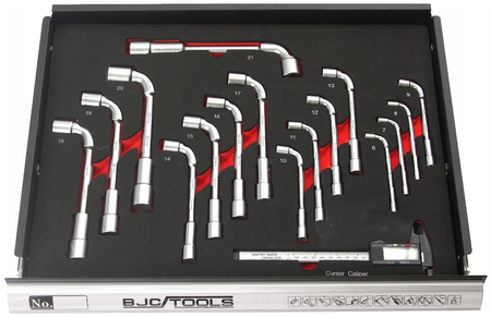 Profesjonalna Szafka Narzędziowa Wózek Warsztatowy 7 szuflad 298 el BJC