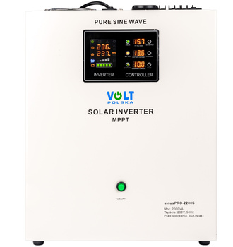 Przetwornica solarna UPS SINUSPRO 2200S (12V/2200W) VOLT POLSKA