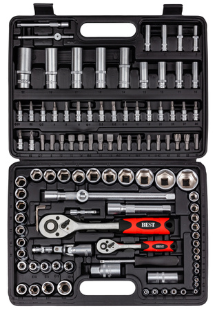 Zestaw narzędziowy klucze nasadowe bity torx 108 szt SILVER