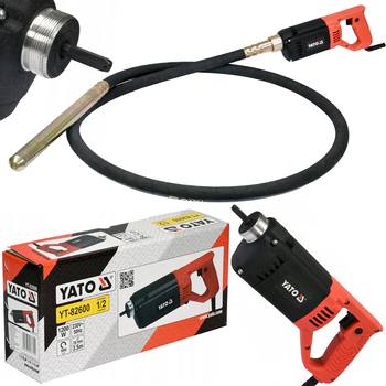 Wibrator zagęszczarka do betonu 1200W + buława 3m YATO