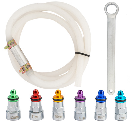 Zestaw do odpowietrzania hamulców i sprzęgła adaptery FALON-TECH