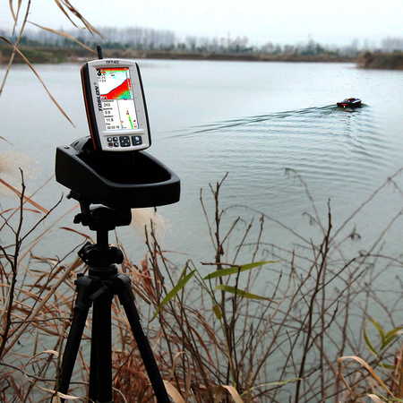Echosonda wędkarska GPS do łódki zanętowej TF740 TOSLON