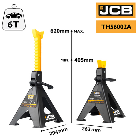 Kobyłki warsztatowe podpory samochodowe 2szt. 6T JCB