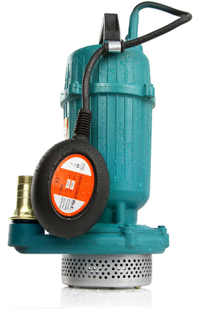 Pompa zatapialna do brudnej wody ścieków czystej QDH 1.5-16-0,37 pływak 550w + wąż do wody 1" 20mMAR-POL