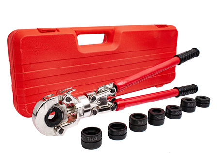 Zaciskarka Prasa Praska Hydrauliczna do rur PEX AL 8 matryc głowic MAR-POL