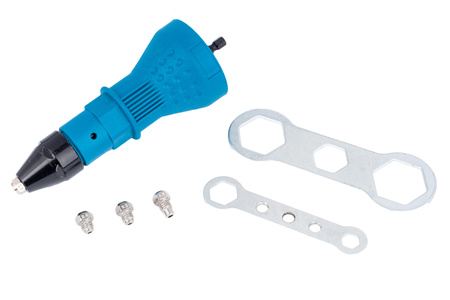 Nitownica do nitonakrętek adapter na wkrętarkę pod nity 2.4-4.8 mm FALON-TECH