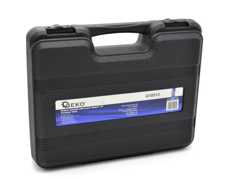 Zestaw nasadek udarowych 1/2" 10-32 mm 16 el GEKO