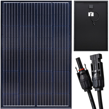 Panel solarny polikrystaliczny 12V 110W BLACK VOLT POLSKA