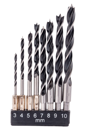 Wiertła do drewna HEX sześciokąt zestaw 3-10mm 8szt