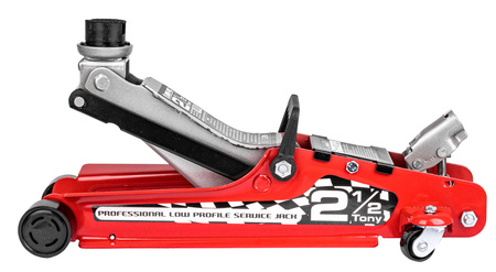 Podnośnik hydrauliczny niskoprofilowy 2,5 T niski żaba 2x guma MAR-POL