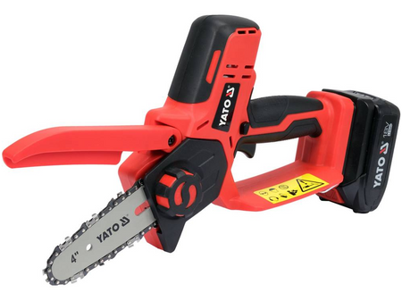 Piła łańcuchowa mała 4" 18V 2AH YATO