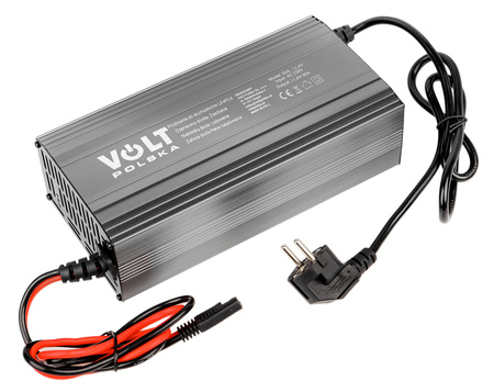 Prostownik ładowarka do ładowania akumulatora litowego LiFePo4 12V 30A 12.8V 14.6V VOLT POLSKA