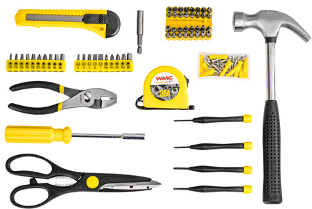 Zestaw narzędziowy 142 elementów WMC