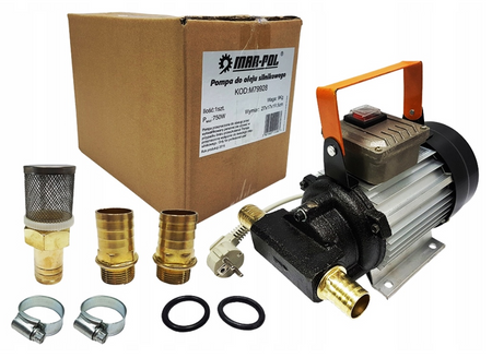 Pompa do paliwa ropy oleju silnikowego napędowego opałowego cpn 230v 750W MAR-POL