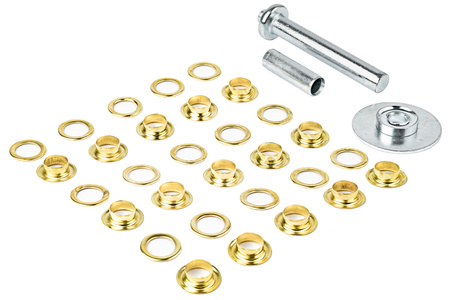 Oczka kaletnicze 33 elementy 22/14 mm FORSAGE