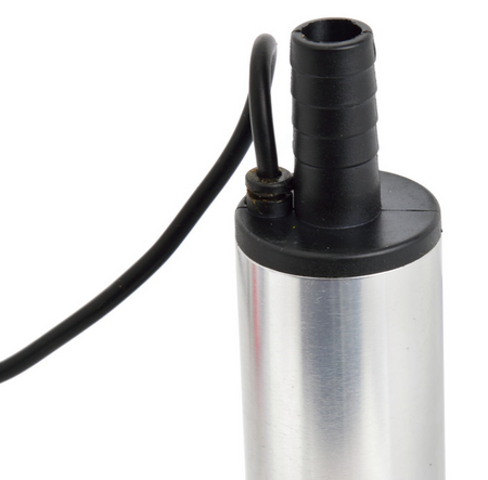 Pompka do spuszczania paliwa ropy oleju płynów - przewód 3m CPN 12V 37 mm GEKO