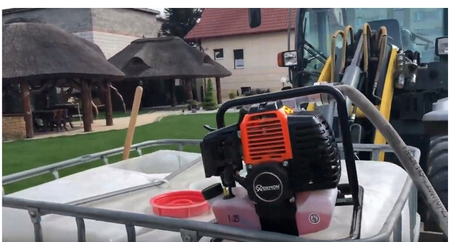 Pompa spalinowa do wody nawadniania motopompa ogrodowa 1" DEMON + 5x Olej 100ml