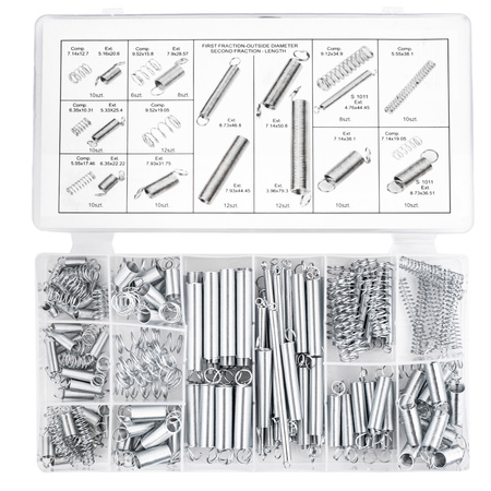 Zestaw sprężynek 200 elementów TRADE HOUSE