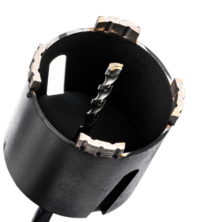 Otwornica diamentowa 82mm 4-segmentowa + adapter SDS-PLUS FALON-TECH