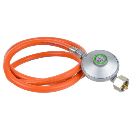 Nagrzewnica gazowa z termostatem piecyk 20kW + wąż i reduktor GEKO