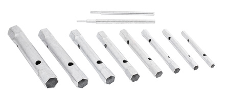 Klucze rurowe 6-22 mm zestaw kluczy 10 el. +płachta AW NARZĘDZIA