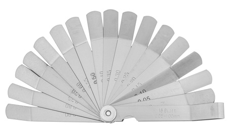 Szczelinomierz 16 listkowy miernik szczelin 0.05 - 1mm FALON-TECH