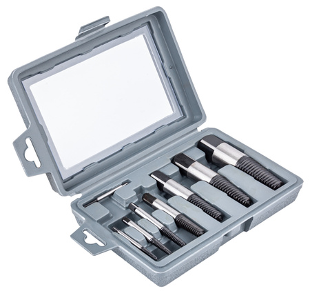 Wykrętaki do urwanych/zerwanych śrub 8 elementów GEKO