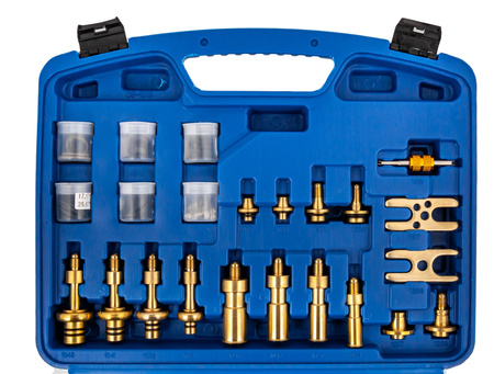 Adaptery do płukania układów klimatyzacji (zestaw) FALON-TECH