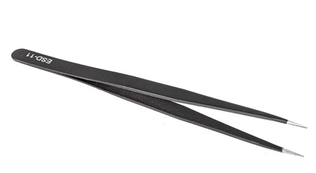 Zestaw pęset metalowych ESD 9 elem. w etui FALON-TECH