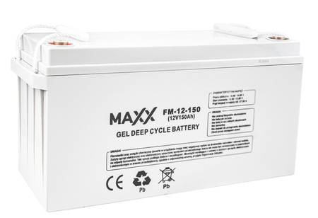 Akumulator żelowy DEEP CYCLE MAXX 150Ah 12V