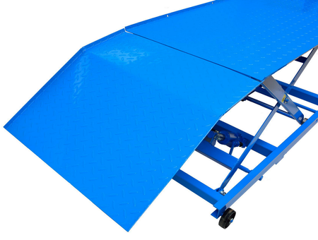 Podnośnik motocyklowy hydrauliczny platforma 450 kg rampa do motoru 825 mm GEKO