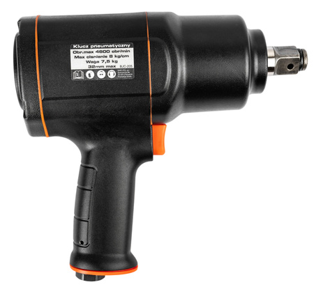 Klucz udarowy pneumatyczny do kół 3/4" 1850Nm BJC