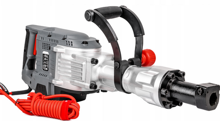 Mocny młot udarowy do kucia wyburzeniowy HEX30 2 dłuta 45J 1700w 58G868 GRAPHITE