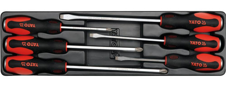Skrzynka z narzędziami klucze 62el YT-3895 YATO
