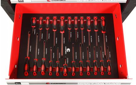 Profesjonalna Szafka Narzędziowa Wózek Warsztatowy 7 szuflad 333 el TRADE HOUSE