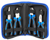 Zestaw narzędziowy kombinerki szczypce proste wygięte ucinaczki etui 4 el. FALON-TECH
