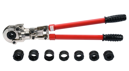 Zaciskarka hydrualiczna praska do rur PEX AL PRO + 8 głowic YT-21735 YATO