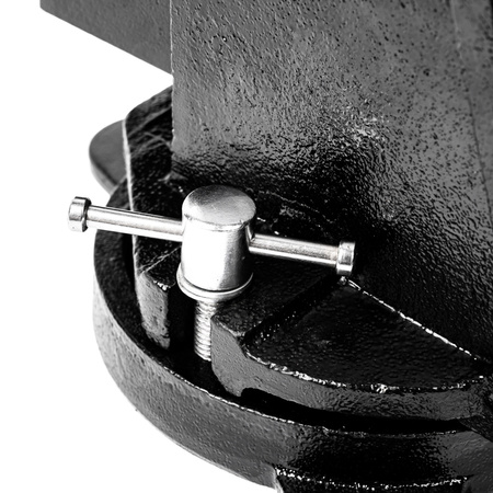 Profesjonalne imadło ślusarskie obrotowe stalowe 100mm JCB