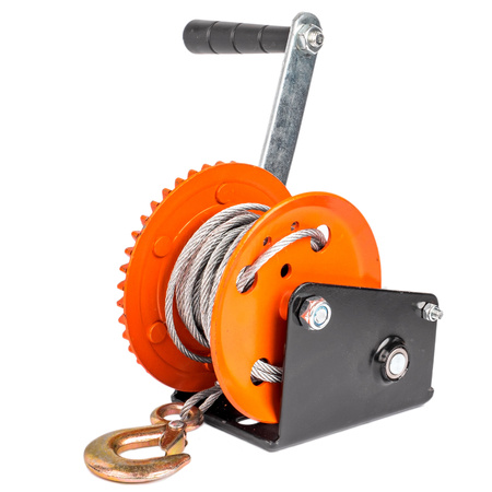 Wyciągarka wciągarka ręczna korbowa linowa 1200 LBS 545kg FALON-TECH