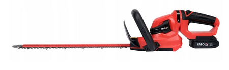 Nożyce do żywopłotu akumulatorowe elektryczne 18V 45cm 2Ah YATO