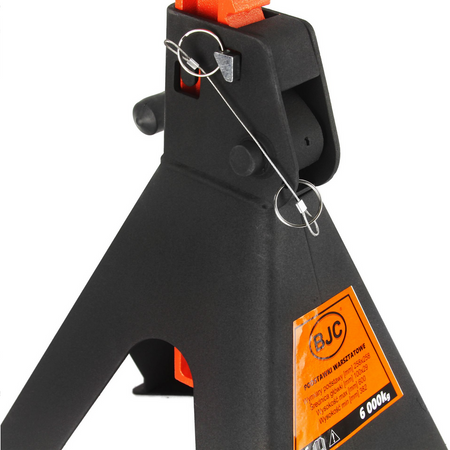 2x kobyłki 6T samochodowe podstawki podpory warsztatowe do podnośnika żaba BJC