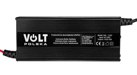 Prostownik specjalistyczny do akumulatorów LIFEPO4 20A VOLT POLSKA