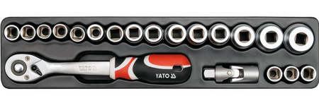 Skrzynka z narzędziami klucze 62el YT-3895 YATO