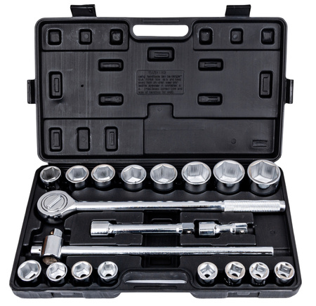 Klucze nasadowe do TIR-ów, maszyn rolniczych 3/4" 21 sztuk FALON-TECH