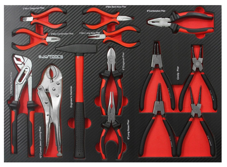 Profesjonalna Szafka Narzędziowa Wózek Warsztatowy 7 szuflad 306 el BJC