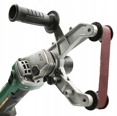 Przystawka taśmowa do szlifierki szlifowania polerowania rur pilnik spawów FALON-TECH