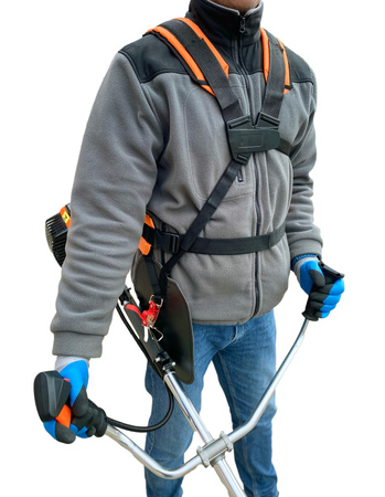 Solidne szelki do kosy spalinowej kosiarki wykaszarki pasy nośne uprząż DEMON