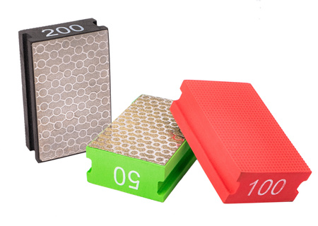 Diamentowe gąbki do szlifowania kamienia gresu płytek glazury FALON-TECH