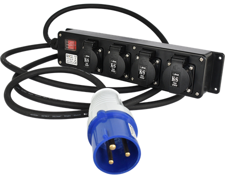 Przedłużacz listwowy 3m 4 gniazda KS EX3M-4S Könner&Söhnen KS